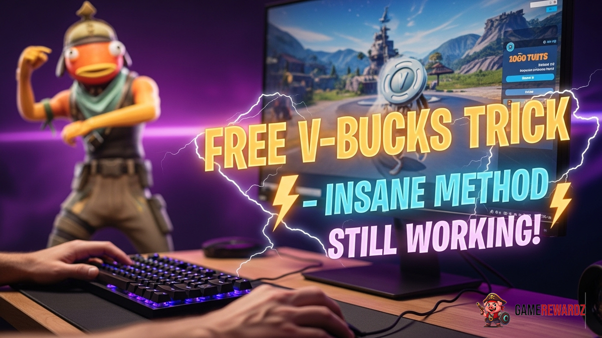 Fortnite Free V-Bucks Trick – Insane Method Still Working!